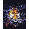 Swimming Tiger- DIY Painting By Numbers Kit