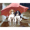 Wet Puppies - DIY Painting By Numbers Kit