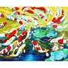 Fishes in a Pond - DIY Painting By Numbers Kit