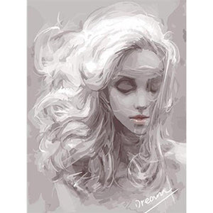 Dreamy Woman - DIY Painting By Numbers Kit