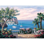 Boats In The Sea - DIY Painting By Numbers Kit