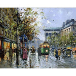 Madeleine Boulevard In Paris - DIY Painting By Numbers Kit