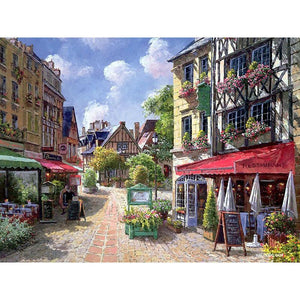 Paris Village  - DIY Painting By Numbers Kit