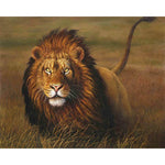 A Proud Lion - DIY Painting By Numbers Kit