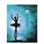 Ballerina At Night - DIY Painting By Numbers Kit