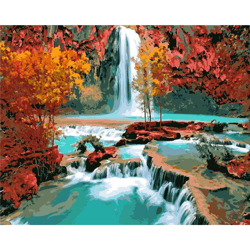 Havasu Falls - DIY Painting By Numbers Kit