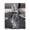 Cat's Reflection Of Tiger - DIY Painting By Numbers Kit