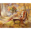 Abandoned Park Chair - DIY Painting By Numbers Kit