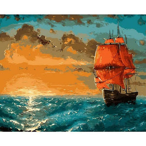 Oceans' End - DIY Painting By Numbers Kit