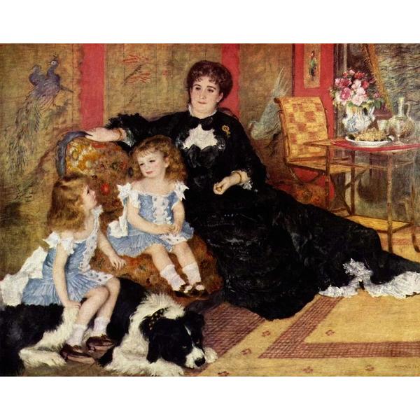 Madame Georges Charpentier And Her Childern - August Renoir DIY Painting By Numbers Kit