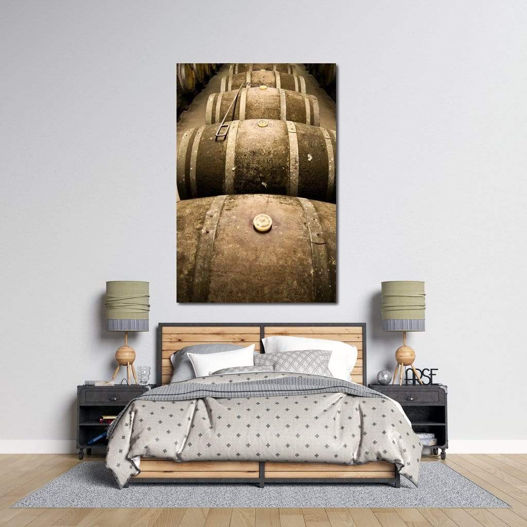 Rusted Wine Barrels