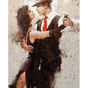 Couple Dancing - DIY Painting By Numbers Kit