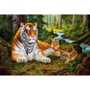 Tiger Family - DIY Painting By Numbers Kit