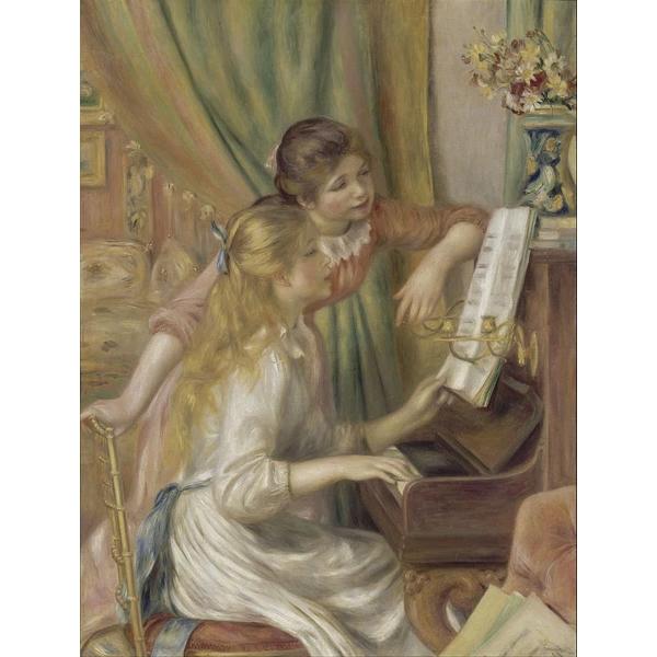 Girls At The Piano - August Renoir DIY Painting By Numbers Kit