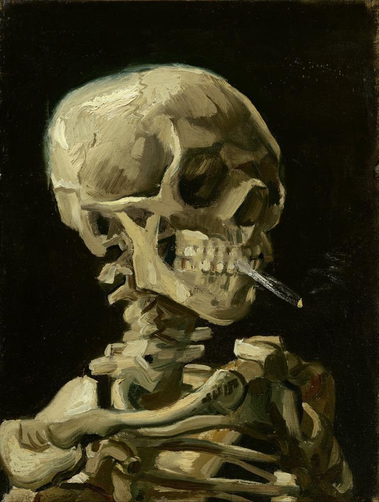 Smoking Skeleton - DIY Painting By Numbers Kit