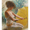 Women With Umbrella - DIY Painting By Numbers Kit