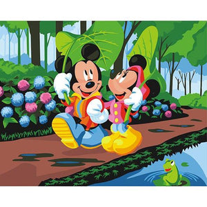 Animated Mickey - DIY Painting By Numbers Kit