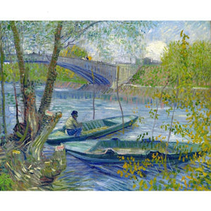 Fishing In The Spring - DIY Painting By Numbers Kit