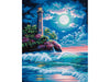 Lighthouse Midnight Moon - DIY Painting By Numbers Kit