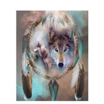 Dream Catcher Wolves - DIY Painting By Numbers Kit