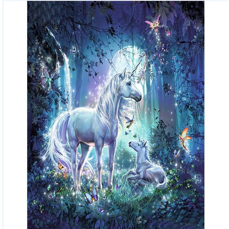 Magical Unicorn - DIY Painting By Numbers Kits