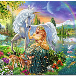 Beauty And Unicorn - DIY Painting By Numbers Kit