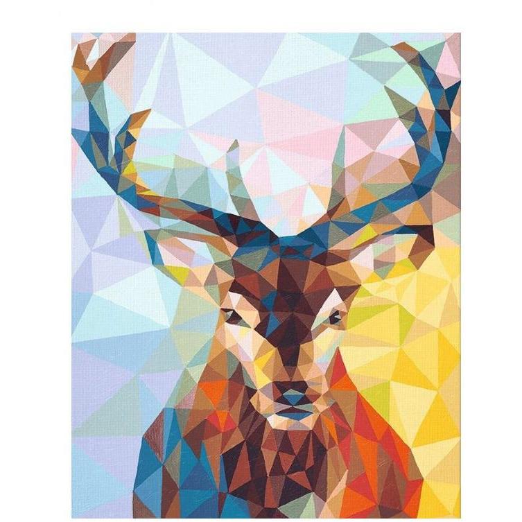 Pixel Deer - DIY Painting By Numbers Kits