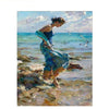 Woman On The Beach - DIY Painting By Numbers Kit