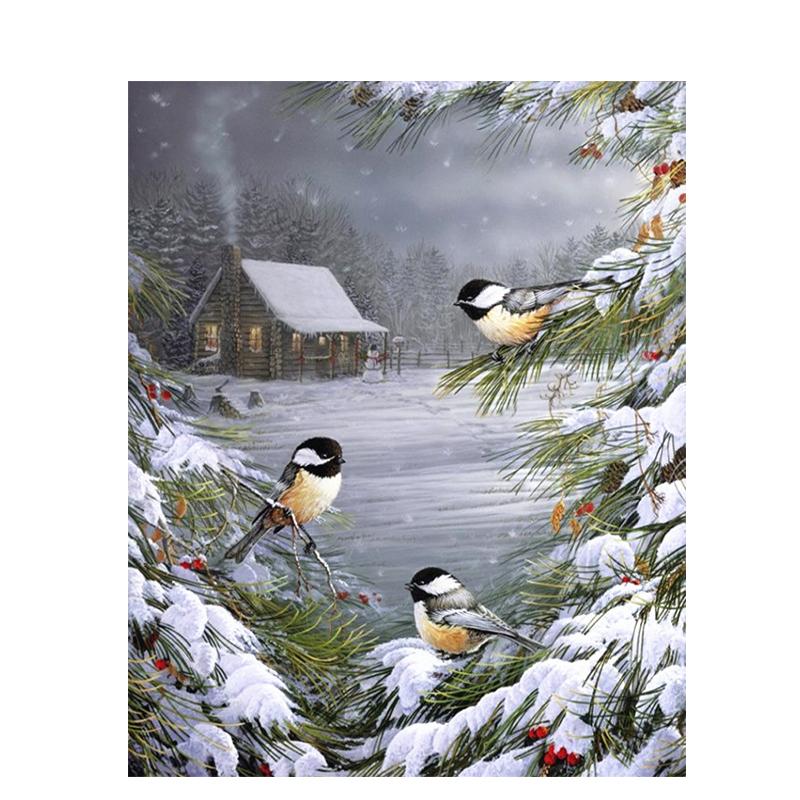 A Christmas Beautiful Night - DIY Painting By Numbers Kit