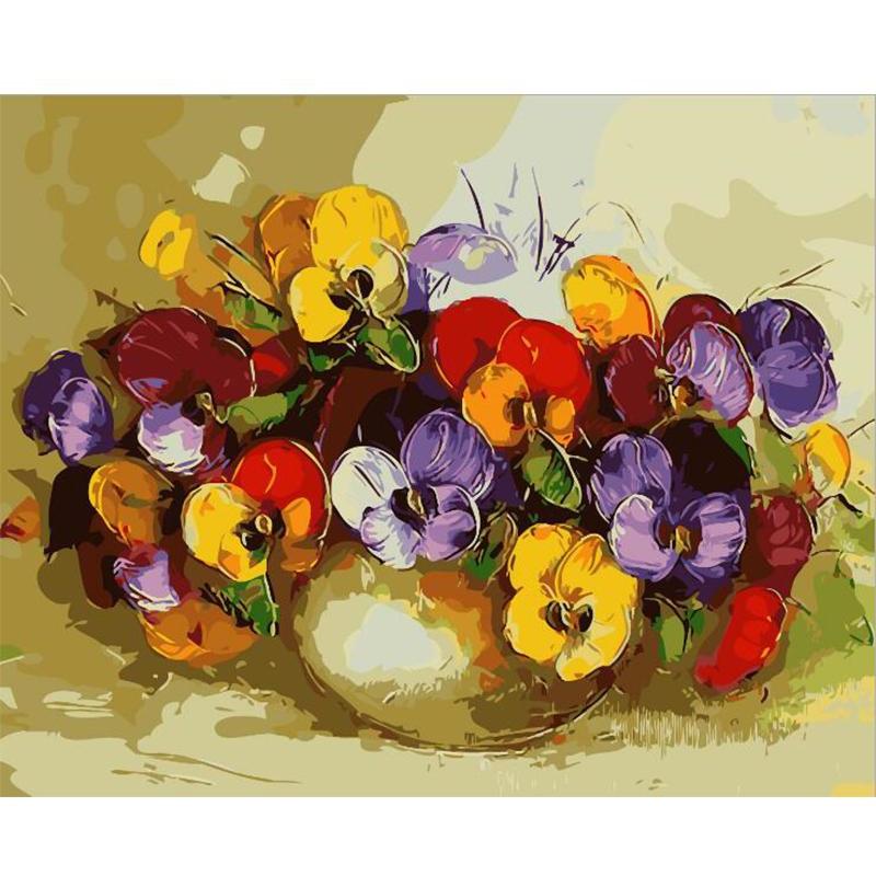 Blooming Season - DIY Painting By Numbers Kit