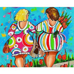 Two Curvy Women - DIY Painting By Numbers Kit