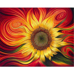 Acrylic Sunflower - DIY Painting By Numbers Kit