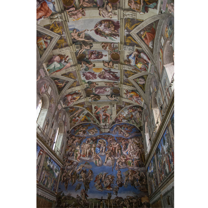 The Sistine Chapel Ceiling - Michelangelo 5D DIY Paint By Number Kit