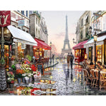 A Day In Paris - DIY Painting By Numbers Kit