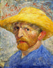 Vincent van Gogh - Self Portrait with Straw Hat  - DIY Painting By Numbers Kit
