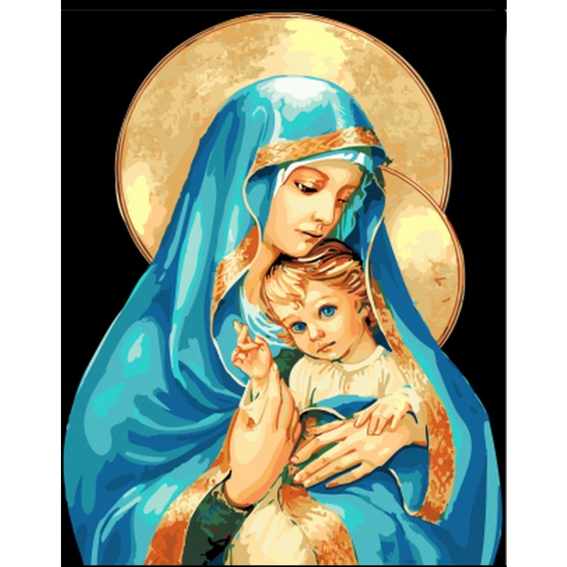 Virgin Mary - DIY Painting By Numbers Kit