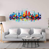 Abstract And Very Colorful City
