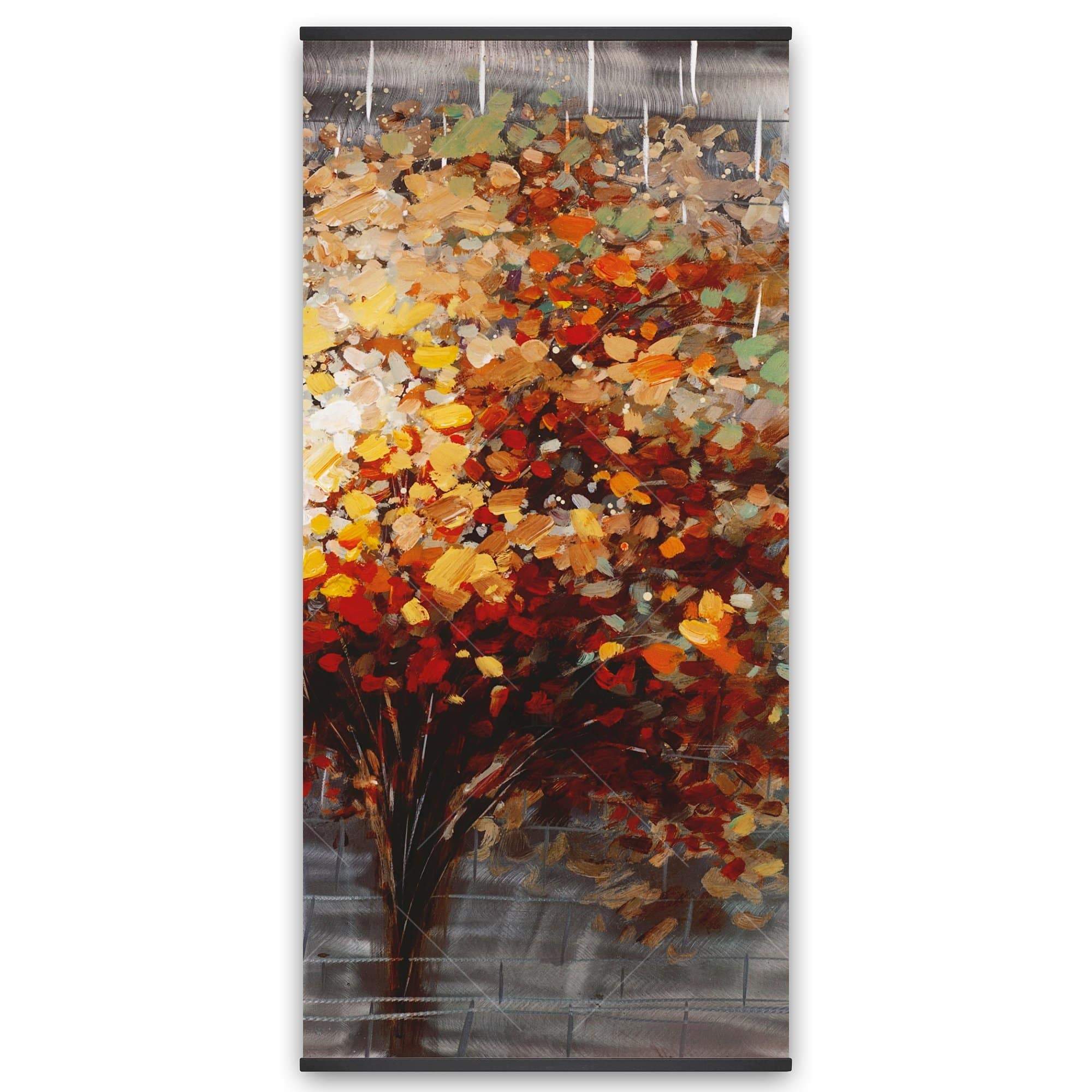 Abstract Tree By Fall - Wooden Magnetic Frame