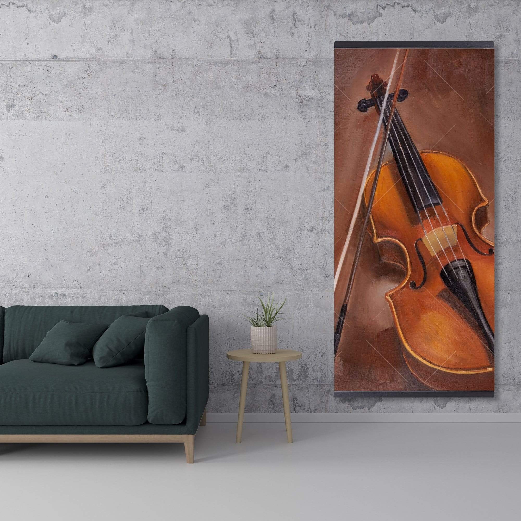 Alto Violin - Wooden Magnetic Frame