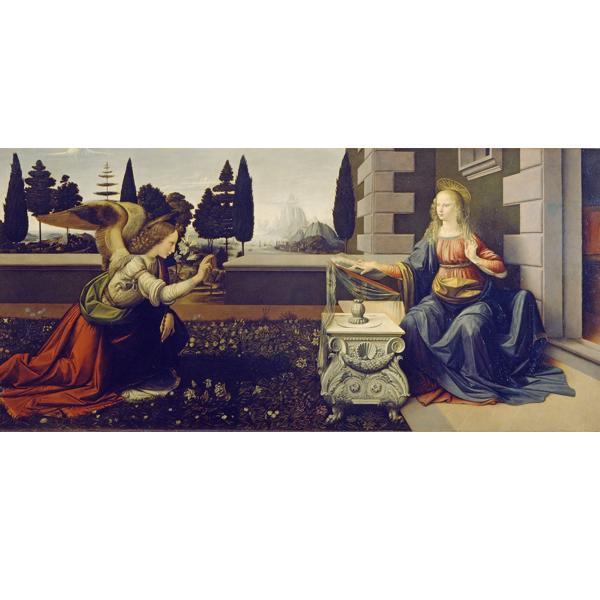 Annunciation - Leonardo Da Vinci DIY Painting By Numbers Kit