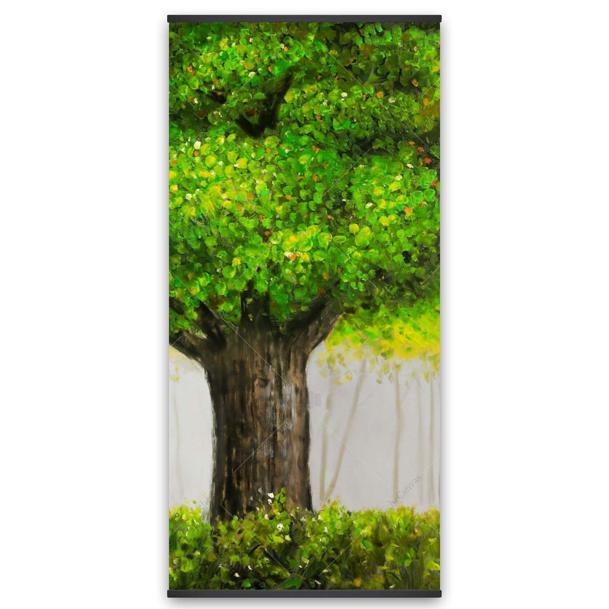 Big Green Tree - Wooden Magnetic Frame