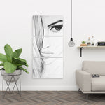 Black And White Portrait