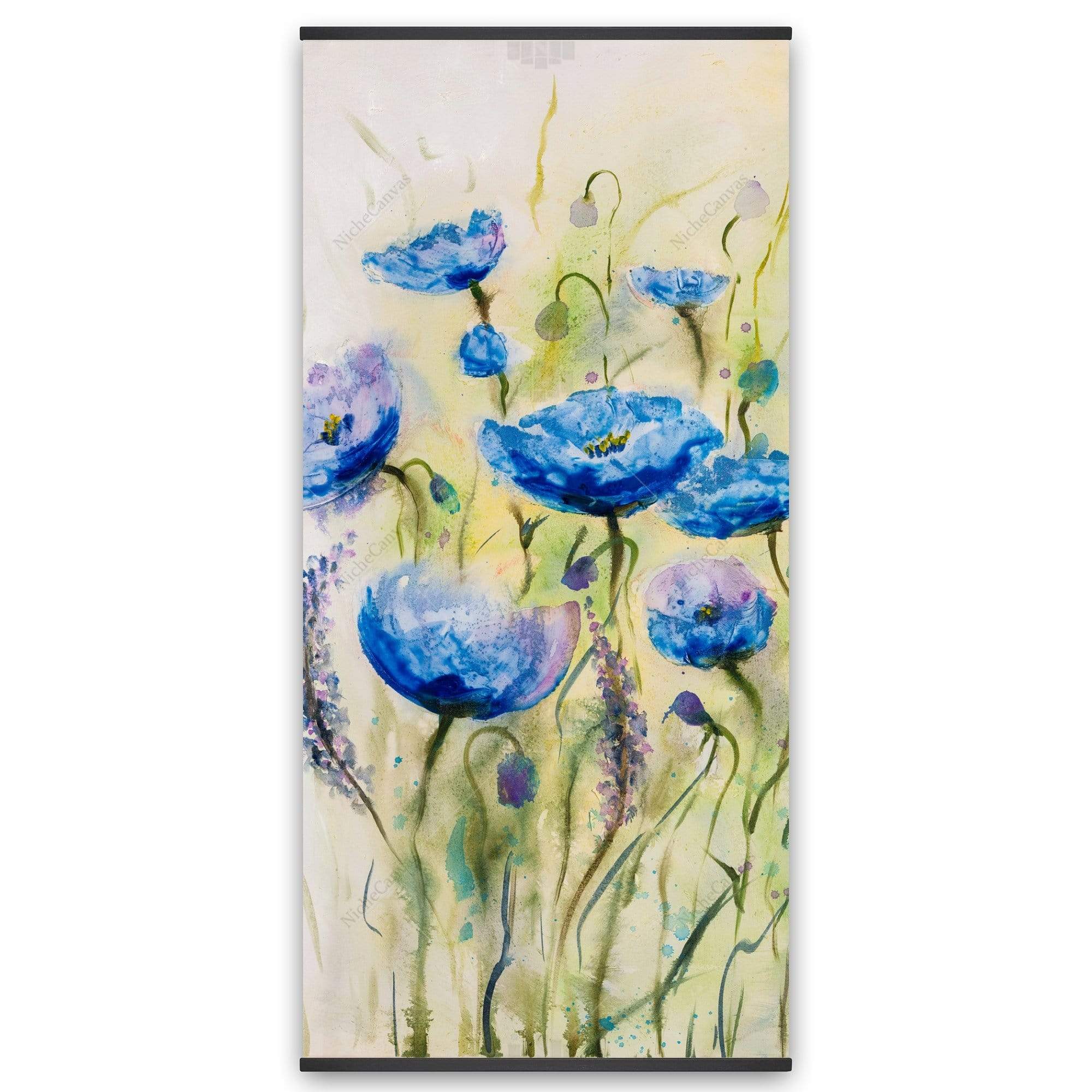 Blue Garden - Wooden Magnetic Frame