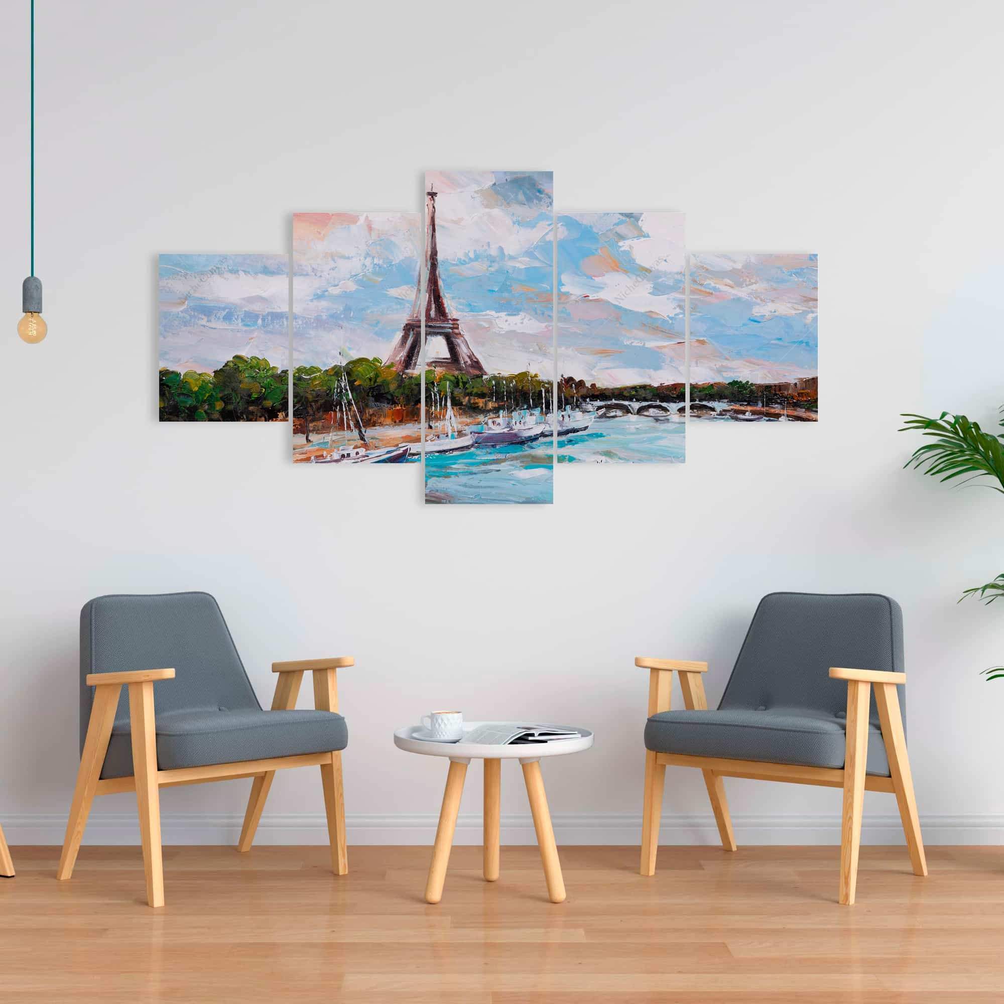 Boats On The Seine At Paris