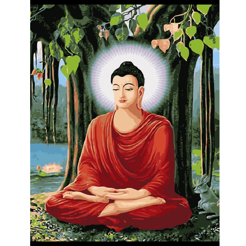 Saint Buddha - DIY Painting By Numbers Kit