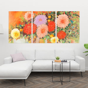 Colorful Abstract Flowers