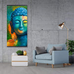 Blissful Buddha - Wooden Magnetic Frame