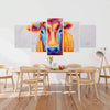 Colorful Country Cow