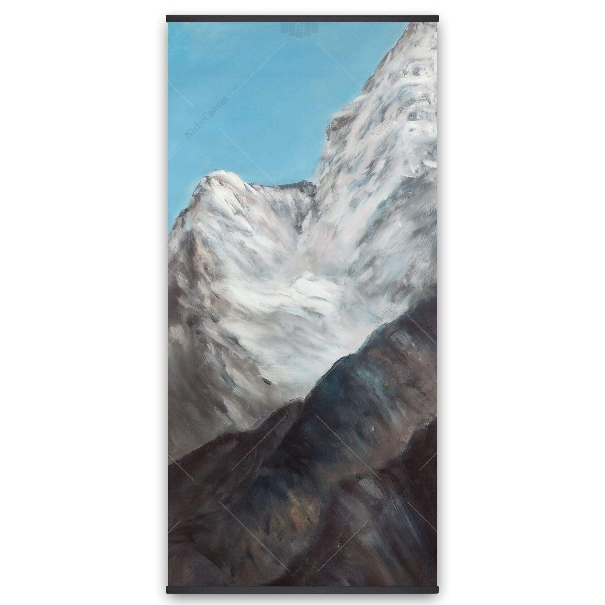 Emblematic Himalayan Peaks - Wooden Magnetic Frame