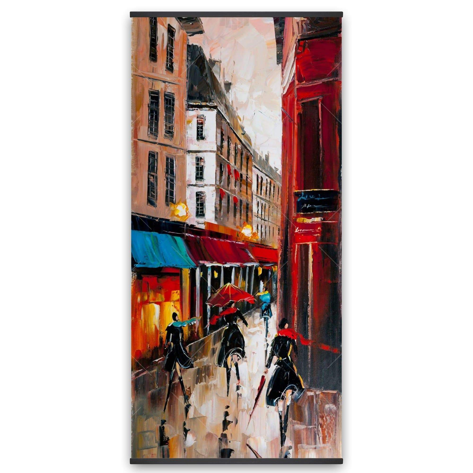 European Alley - Wooden Magnetic Frame